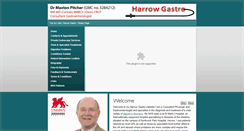 Desktop Screenshot of harrowgastro.co.uk